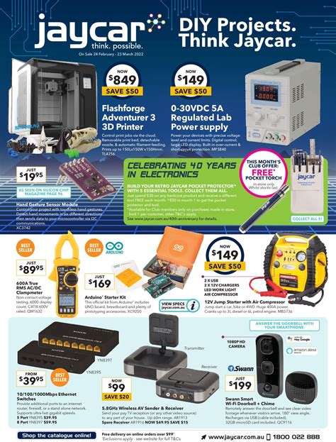 JAYCAR ELECTRONICS CATALOGUE PDF.